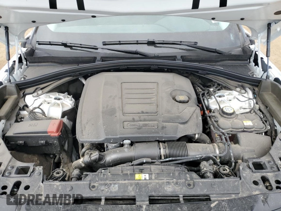 2024 Land Rover Range Rover Velar S with VIN SALYJ2EX3RA378086, listed as a Copart auction lot 72570894 with 17,122 mi miles and Salvage Title. Bid and sale history available at DreamBid. Image 12.