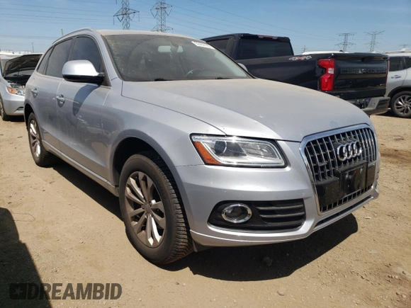 2016 Audi Q5 Premium with VIN WA1C2AFP9GA003866, listed as a Copart auction lot 56468165 with 97,467 mi miles and Salvage title. Bid and sale history available at DreamBid. Image 4.