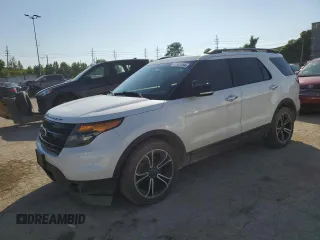 2013 Ford Explorer Sport with VIN 1FM5K8GT1DGC43338, listed as a Copart auction lot 57939184 with 191,667 mi miles and Clean Title. Bid and sale history available at carsss.com. Image 1.