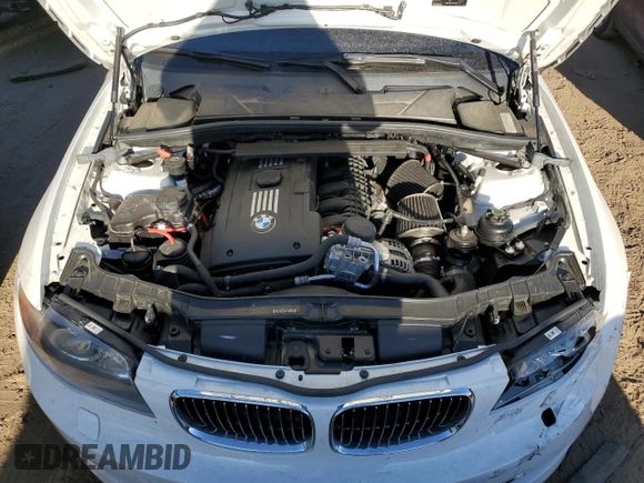2010 BMW 1 Series 135i with VIN WBAUN9C57AVK41344, listed as a Copart auction lot 72216844 with 122,145 mi miles and Salvage Title. Bid and sale history available at carsss.com. Image 12.