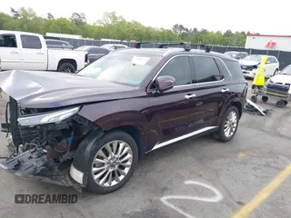 2020 Hyundai Palisade Limited z VIN KM8R54HE3LU117449, wystawiony jako IAAI lot #41954035 z przebiegiem 76 017 mil mil oraz . Historia ofert i sprzedaży dostępna na DreamBid. Obrazek 18.