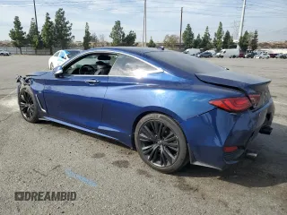 2020 Infiniti Q60 Luxe with VIN JN1EV7EK0LM341036, listed as a Copart auction lot 82596184 with 88,535 mi miles and Salvage Title. Bid and sale history available at carsss.com. Image 2.