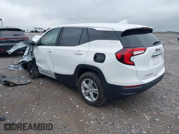2024 GMC Terrain SLE z VIN 3GKALTEG3RL215881, wystawiony jako IAAI lot #41929569 z przebiegiem Nie podano mil oraz . Historia ofert i sprzedaży dostępna na DreamBid. Obrazek 3.