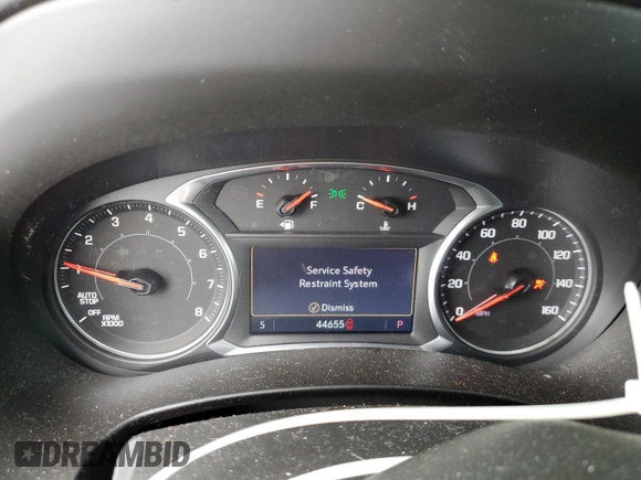 2022 GMC Terrain AT4 with VIN 3GKALYEV8NL163721, listed as a Copart auction lot 41364745 with 44,655 mi miles and Salvage Title. Bid and sale history available at DreamBid. Image 9.