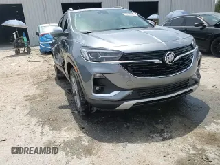 2022 Buick Encore GX Essence with VIN KL4MMFSL9NB069985, listed as a Copart auction lot 53942555 with 16,273 mi miles and Salvage title. Bid and sale history available at DreamBid. Image 14.