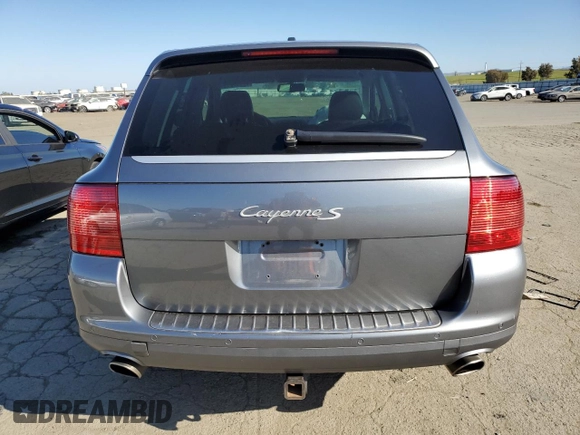 2005 Porsche Cayenne S with VIN WP1AB29P95LA62169, listed as a Copart auction lot 42992215 with 291,368 mi miles and Salvage Title. Bid and sale history available at carsss.com. Image 6.