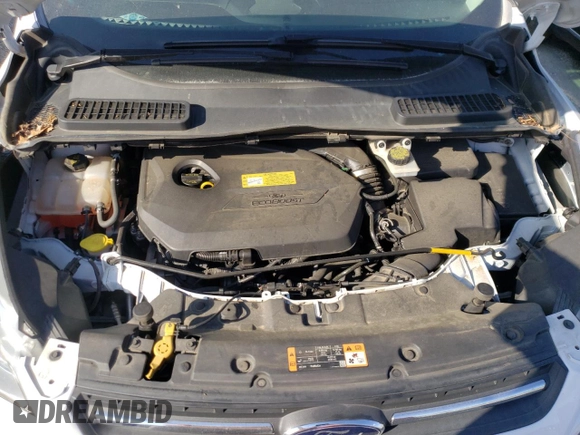2014 Ford Escape SE with VIN 1FMCU9GX1EUC89846, listed as a Copart auction lot 56138545 with 107,455 mi miles and Salvage title. Bid and sale history available at DreamBid. Image 11.