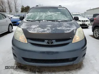 2006 Toyota Sienna with VIN 5TDZA29C76S496823, listed as a Copart auction lot 47431695 with 249,295 mi miles and Salvage Title. Bid and sale history available at DreamBid. Image 5.
