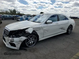 2014 Mercedes-Benz S S 550 with VIN WDDUG8FB4EA025818, listed as a Copart auction lot 54918825 with 80,706 mi miles and Salvage Title. Bid and sale history available at carsss.com. Image 1.