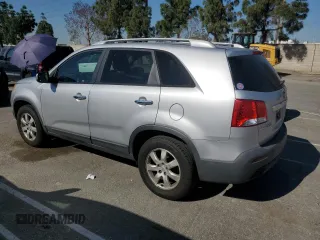 2011 Kia Sorento LX with VIN 5XYKT4A20BG125875, listed as a Copart auction lot 52759345 with 196,291 mi miles and Clean Title. Bid and sale history available at DreamBid. Image 2.