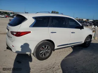 2013 Infiniti JX35 with VIN 5N1AL0MM5DC328667, listed as a Copart auction lot 72524324 with 94,667 mi miles and Salvage Title. Bid and sale history available at carsss.com. Image 3.