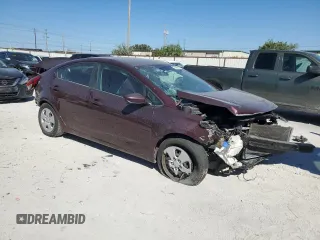 2017 Kia Forte LX with VIN 3KPFK4A78HE061980, listed as a Copart auction lot 73826684 with 154,686 mi miles and Salvage Title. Bid and sale history available at carsss.com. Image 4.