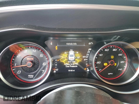 2020 Dodge Charger SXT z VIN 2C3CDXBG2LH143993, wystawiony jako Copart lot #70807782 z przebiegiem 75 148 mil mil oraz Szkoda całkowita • Salvage title. Historia ofert i sprzedaży dostępna na DreamBid. Obrazek 9.