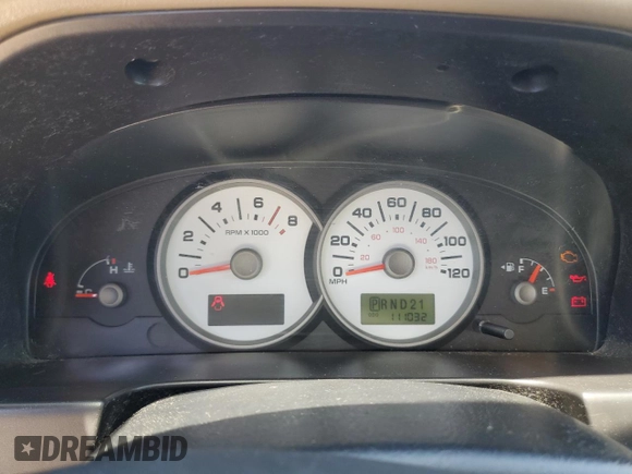 2005 Ford Escape XLS Value with VIN 1FMYU02Z95DA00125, listed as a Copart auction lot 53492325 with 111,032 mi miles and Salvage Title. Bid and sale history available at carsss.com. Image 9.
