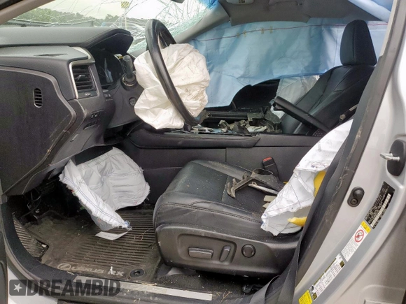 2017 Lexus RX 350 with VIN 2T2ZZMCA6HC076375, listed as a Copart auction lot 58674525 with Not provided miles and Salvage title. Bid and sale history available at DreamBid. Image 7.