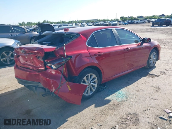 2024 Toyota Camry LE z VIN 4T1C11AK1RU207305, wystawiony jako IAAI lot #41973066 z przebiegiem 19 165 mil mil oraz . Historia ofert i sprzedaży dostępna na DreamBid. Obrazek 4.