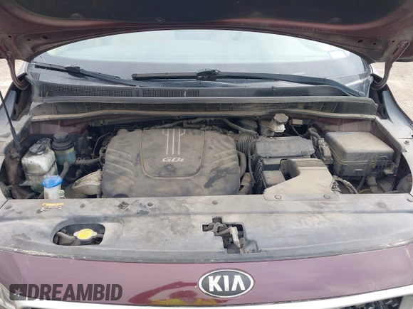2016 Kia Sedona LX with VIN KNDMB5C10G6090643, listed as a IAAI auction lot 41911980 with 155,319 mi miles. Bid and sale history available at carsss.com. Image 10.