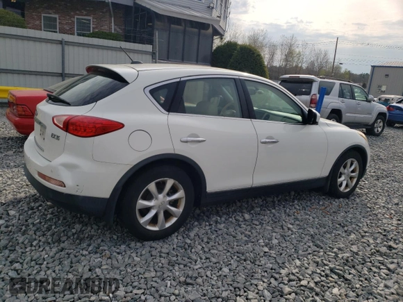 2010 Infiniti EX Journey with VIN JN1AJ0HR8AM751431, listed as a Copart auction lot 54505455 with 154,659 mi miles and Clean title. Bid and sale history available at DreamBid. Image 3.