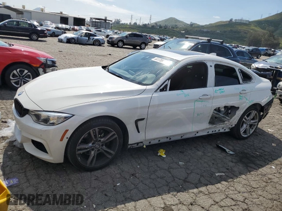 2015 BMW 4 Series 428i xDrive with VIN WBA4C9C58FG135227, listed as a Copart auction lot 44178973 with 91,571 mi miles and . Bid and sale history available at DreamBid. Image 1.
