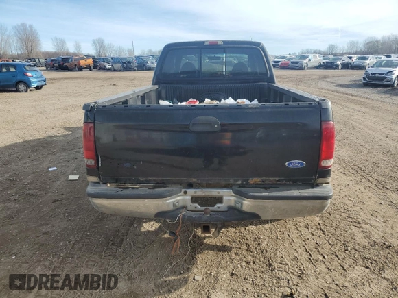 2000 Ford F-350 XL with VIN 1FTSW30F1YEA03727, listed as a Copart auction lot 80292204 with 217,221 mi miles and Clean Title. Bid and sale history available at DreamBid. Image 6.