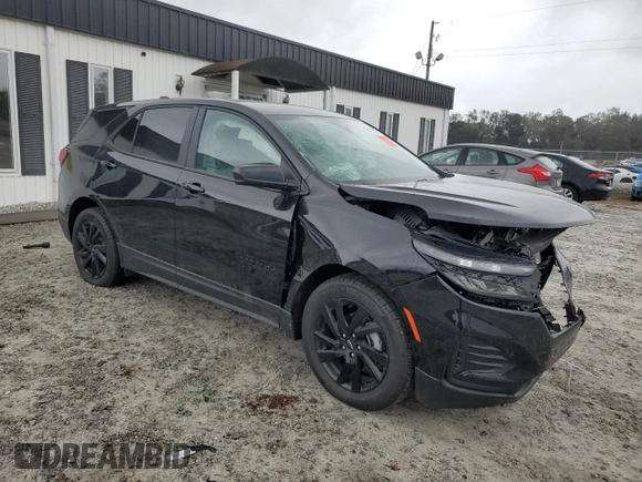 2024 Chevrolet Equinox LS with VIN 3GNAXHEG4RL182359, listed as a Copart auction lot 78658154 with 10,892 mi miles and Clean Title. Bid and sale history available at DreamBid. Image 4.