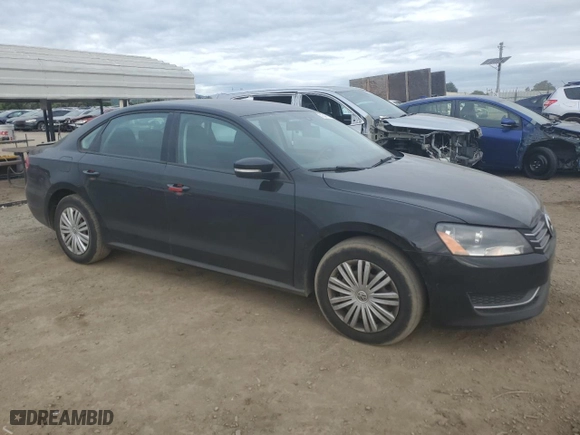 2015 Volkswagen Passat 1.8T S with VIN 1VWAT7A36FC076629, listed as a Copart auction lot 51547755 with 275,959 mi miles and Salvage Title. Bid and sale history available at carsss.com. Image 4.