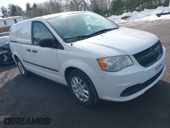 2014 Ram Cargo Van Tradesman with VIN 2C4JRGAG8ER375873, listed as a IAAI auction lot 41644062 with 238,997 mi miles. Bid and sale history available at carsss.com. Image 1.