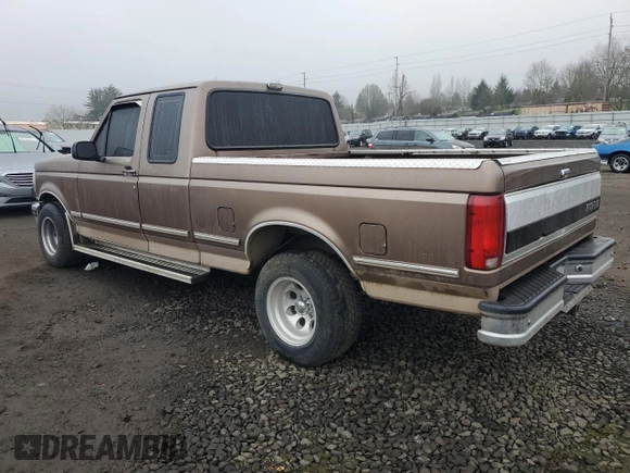 1993 Ford F-150 with VIN 1FTEX15N8PKB33583, listed as a Copart auction lot 89365335 with 0 mi miles and Salvage Title. Bid and sale history available at carsss.com. Image 2.