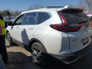 2021 Honda CR-V EX with VIN 7FARW2H57ME016192, listed as a IAAI auction lot 41807912 with 50,391 mi miles. Bid and sale history available at carsss.com. Image 3.