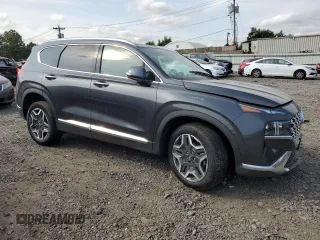 2023 Hyundai Santa Fe Hybrid Limited with VIN 5NMS5DA16PH018103, listed as a Copart auction lot 71707474 with 19,712 mi miles and Salvage Title. Bid and sale history available at carsss.com. Image 4.