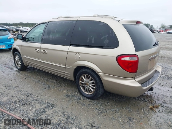 2002 Chrysler Town & Country Limited with VIN 2C8GP64L22R668133, listed as a IAAI auction lot 41941464 with 203,319 mi miles. Bid and sale history available at carsss.com. Image 3.
