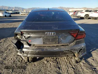 2018 Audi S7 Premium Plus with VIN WAUWFAFC1JN066543, listed as a Copart auction lot 83205424 with 62,756 mi miles and Salvage Title. Bid and sale history available at carsss.com. Image 6.