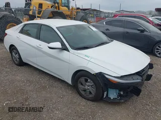 2025 Hyundai Elantra SE with VIN KMHLL4DG5SU955399, listed as a IAAI auction lot 42291471 with 2,129 mi miles and . Bid and sale history available at DreamBid. Image 1.