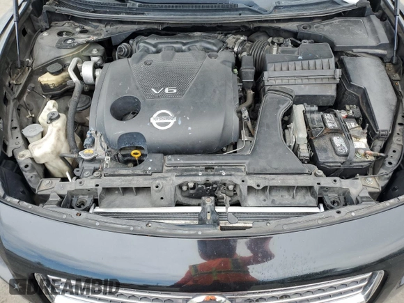 2010 Nissan Maxima SV with VIN 1N4AA5AP9AC861886, listed as a Copart auction lot 60562775 with 136,658 mi miles and Salvage title. Bid and sale history available at DreamBid. Image 11.