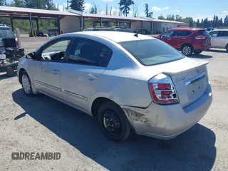 2012 Nissan Sentra S with VIN 3N1AB6AP9CL720114, listed as a IAAI auction lot 42730343 with 144,919 mi miles and . Bid and sale history available at DreamBid. Image 3.