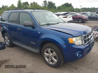 2008 Ford Escape XLT with VIN 1FMCU93138KC33067, listed as a IAAI auction lot 42588627 with 120,776 mi miles and . Bid and sale history available at DreamBid. Image 1.