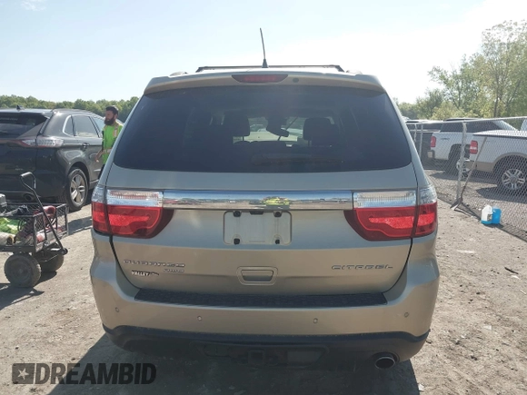 2011 Dodge Durango Citadel with VIN 1D4RE5GG3BC599473, listed as a IAAI auction lot 42216934 with 151,418 mi miles and . Bid and sale history available at DreamBid. Image 16.