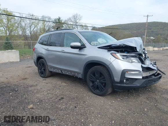 2021 Honda Pilot Special Edition with VIN 5FNYF6H20MB061334, listed as a IAAI auction lot 42123022 with 92,183 mi miles and . Bid and sale history available at DreamBid. Image 1.
