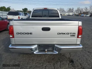 2004 Dodge Dakota SLT with VIN 1D7GL42N94S576921, listed as a Copart auction lot 89334585 with 175,085 mi miles and Salvage Title. Bid and sale history available at carsss.com. Image 6.