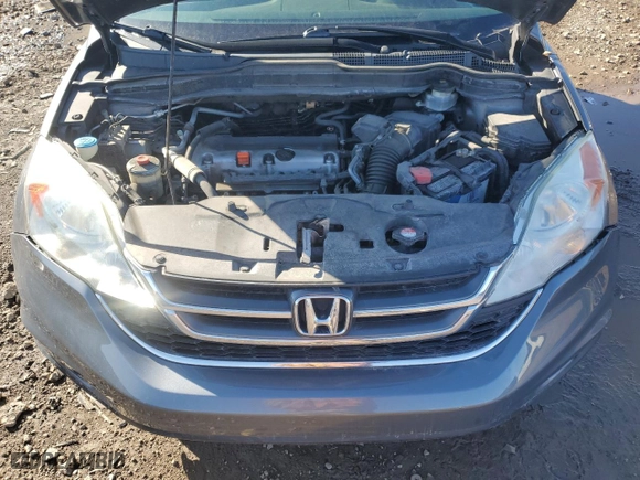 2010 Honda CR-V EX with VIN 3CZRE4H53AG707407, listed as a Copart auction lot 49317015 with 102,813 mi miles and Salvage Title. Bid and sale history available at carsss.com. Image 13.