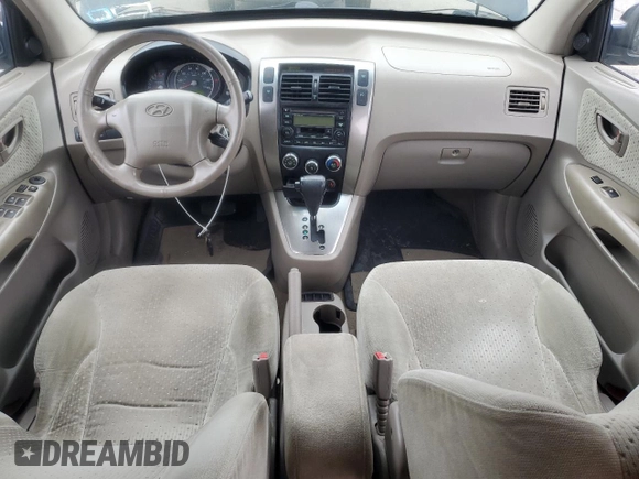 2005 Hyundai Tucson GLS with VIN KM8JN12D35U169629, listed as a Copart auction lot 57719265 with 97,467 mi miles and Clean title. Bid and sale history available at DreamBid. Image 8.