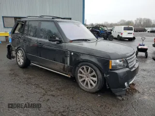 2012 Land Rover Range Rover SC with VIN SALMF1E49CA377225, listed as a Copart auction lot 84719684 with 72,098 mi miles and Salvage title. Bid and sale history available at DreamBid. Image 4.