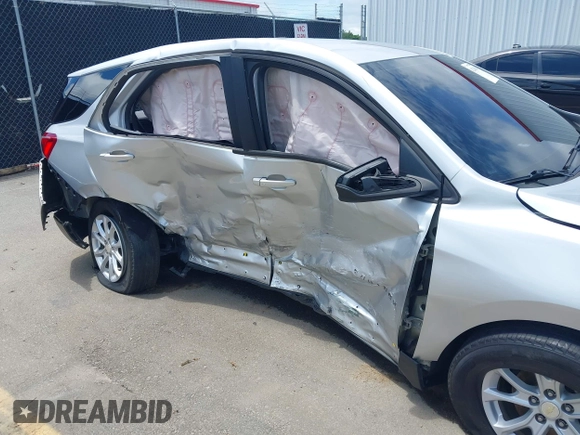 2021 Chevrolet Equinox LS with VIN 3GNAXHEV4MS107223, listed as a IAAI auction lot 42346814 with 71,162 mi miles and . Bid and sale history available at DreamBid. Image 6.
