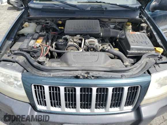 2004 Jeep Grand Cherokee Laredo with VIN 1J4GX48N94C397241, listed as a Copart auction lot 49183315 with 189,099 mi miles and Salvage title. Bid and sale history available at DreamBid. Image 11.