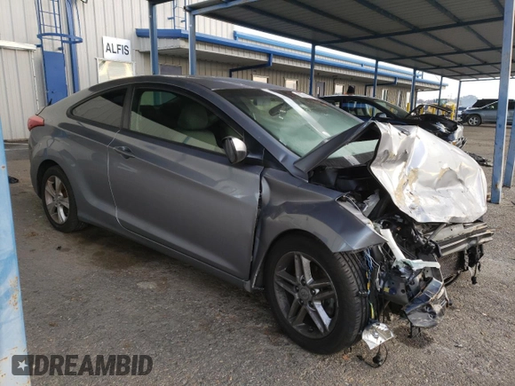 2013 Hyundai Elantra Coupe GS PZEV with VIN KMHDH6AEXDU011606, listed as a Copart auction lot 83017594 with 208,630 mi miles and Salvage Title. Bid and sale history available at carsss.com. Image 4.