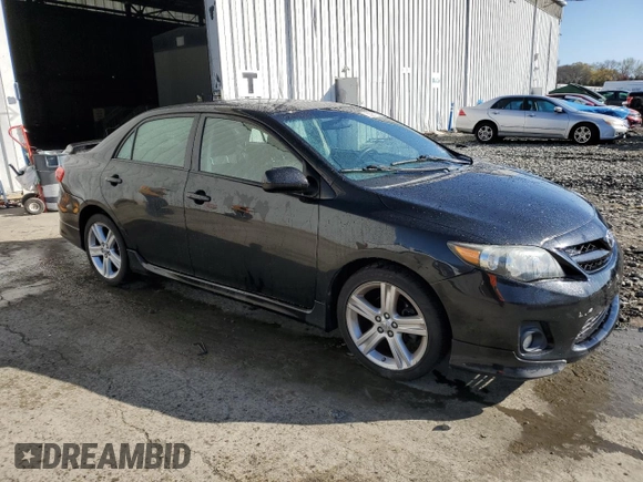 2013 Toyota Corolla L with VIN 2T1BU4EE2DC023963, listed as a Copart auction lot 53281355 with 101,846 mi miles and Salvage Title. Bid and sale history available at carsss.com. Image 4.