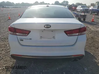 2017 Kia Optima LX with VIN 5XXGT4L35HG154068, listed as a Copart auction lot 63302785 with 53,098 mi miles and Salvage title. Bid and sale history available at DreamBid. Image 6.