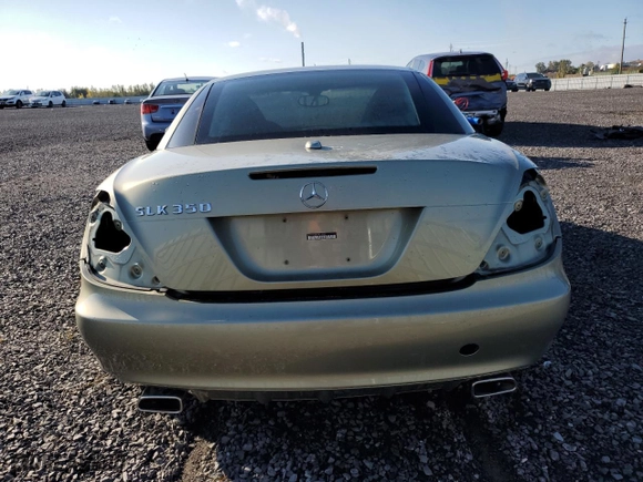 2009 Mercedes-Benz SLK-Class 3.5L with VIN WDBWK58F09F196461, listed as a Copart auction lot 74681664 with 190,078 mi miles and Clean Title. Bid and sale history available at carsss.com. Image 6.