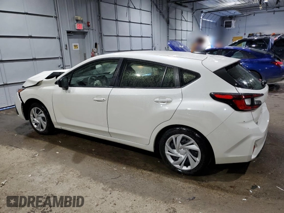2024 Subaru Impreza с VIN JF1GUABC2R8229476, выставлен на аукционе Copart как лот 42699565 с пробегом Не указан миль и Списание • Salvage title. История ставок и продаж доступна на DreamBid. Изображение 2.