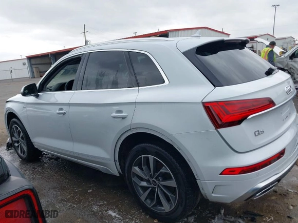 2023 Audi Q5 S line Premium Plus with VIN WA1EAAFY6P2030702, listed as a IAAI auction lot 41691330 with 14,339 mi miles. Bid and sale history available at carsss.com. Image 14.